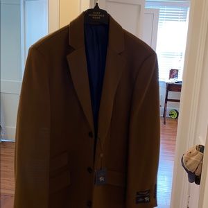 Light brown cashmere blend 42R never worn